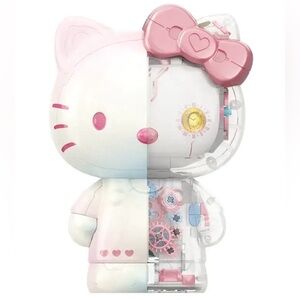 TOPTOY Sanrio HELLO KITTY Iridescent Large-Scale Building Blocks Figure 💜💜 NWT